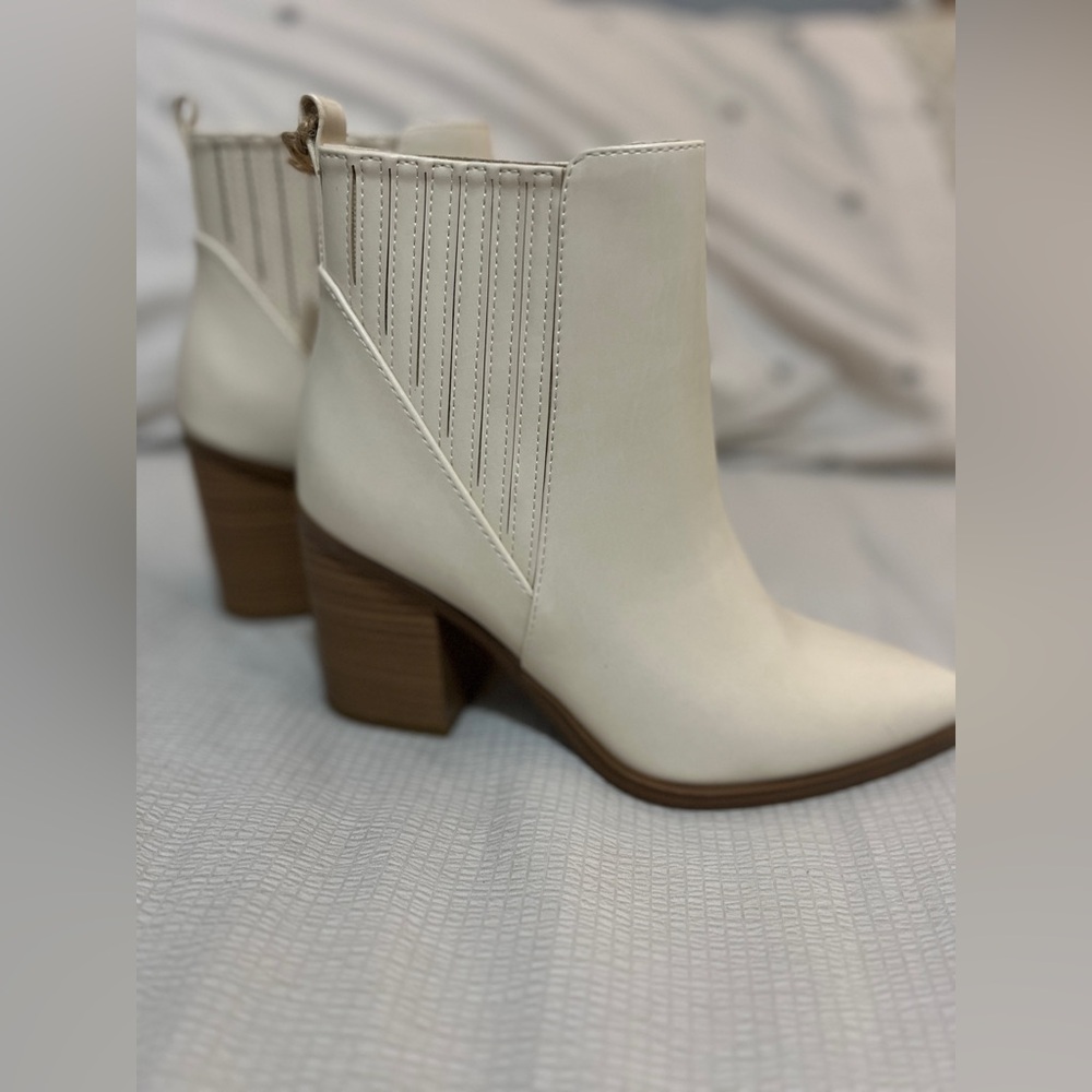 Off White Booties - image 1